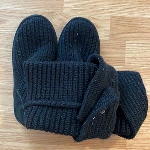 Cloth Black Uggs